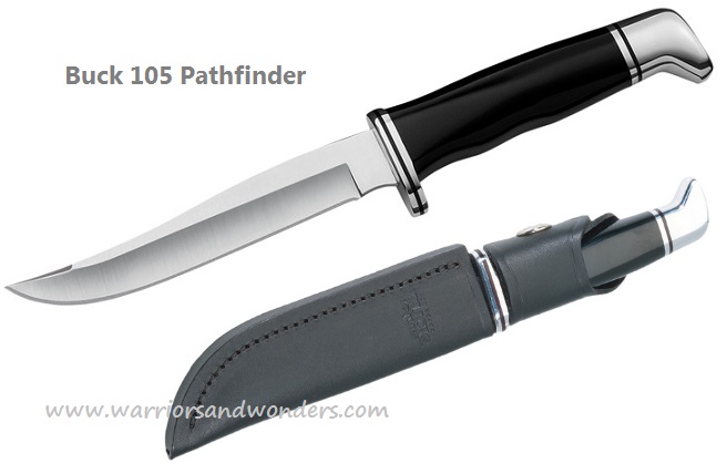 Buck Pathfinder Fixed Blade Knife, 420HC Steel, 0105BKS