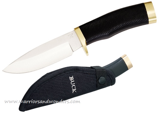 Buck Vanguard Fixed Blade Knife, 420HC Steel, Nylon Sheath, BU0692BKS - Click Image to Close