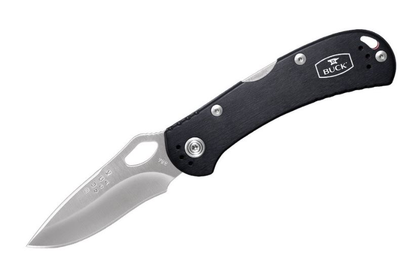 Buck Spitfire Folding Knife, 420HC Steel, Aluminum, BU0722BKS1