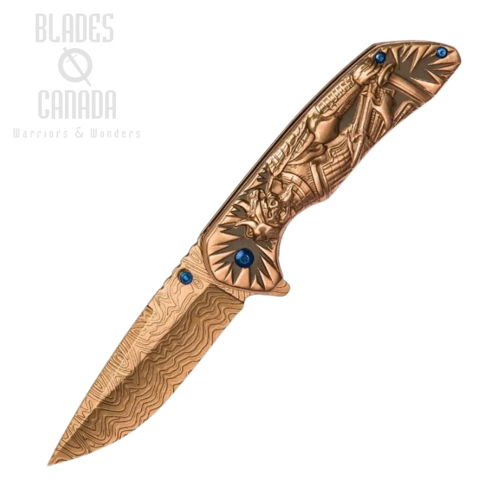 Shadow Warrior Samurai Shogun Flipper Folding Knife, Assisted Opening, BK3534