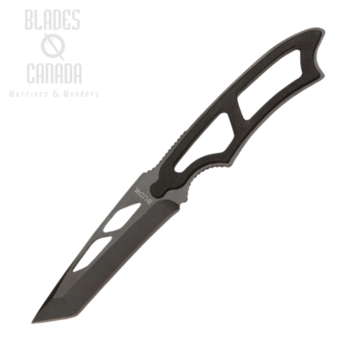 Tactical Tanto Fixed Blade Neck Knife, AUS 6, BK430