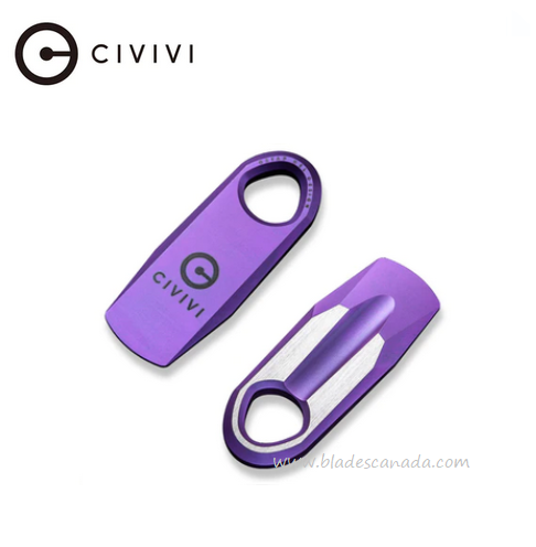 CIVIVI Ti-Bar Prybar Tool, Titanium Purple, 21030-2 - Click Image to Close