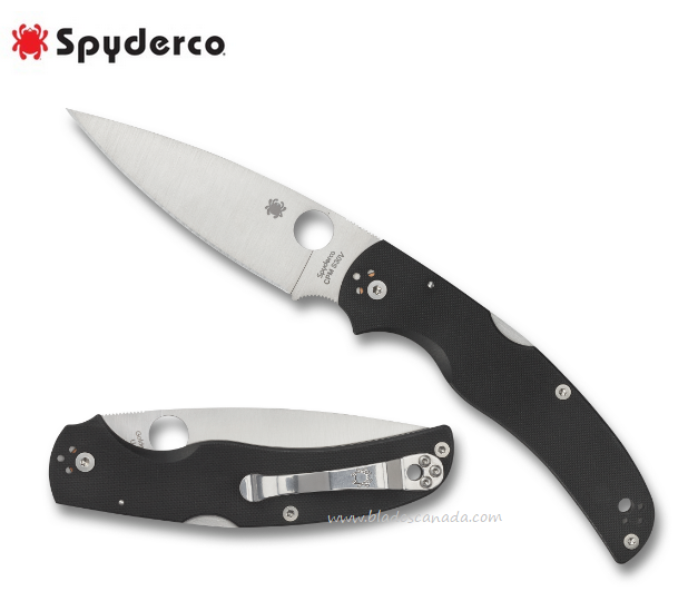 Spyderco Native Chief Folding Knife, S30V, G10 Black, C244GP - Click Image to Close