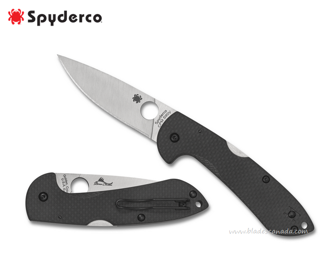 Spyderco Siren Folding Knife, CPM S90V, Carbon Fiber, Sprint Run, C247CFP