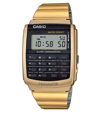 Casio Retro CA506G-9AVT Databank