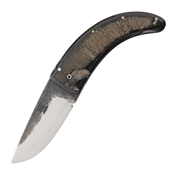 Citadel Rossignoli Big Folding Knife, DNH7 Steel, Water Buffalo Horn, KC4211