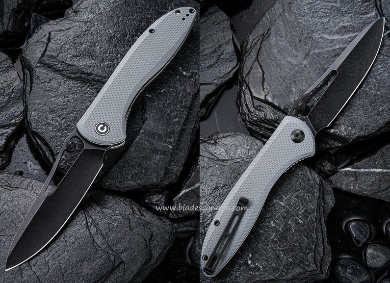 CIVIVI Picaro Folding Knife, D2 Steel, G10 Gray, 916C