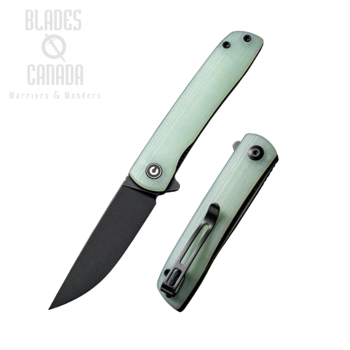 CIVIVI Bo Flipper Folding Knife, Nitro-V SW, G10 Natural, 20009B-4