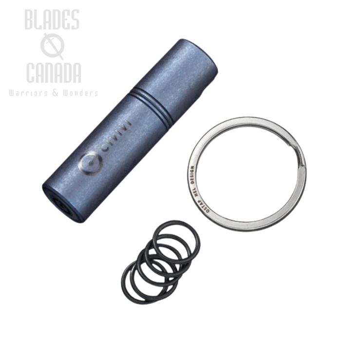 CIVIVI Key Bit Container, Titanium Blue, 20048-3