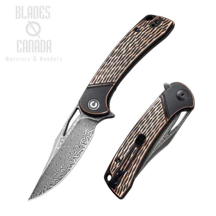 (image for) CIVIVI Dogma Flipper Folding Knife, D2, G10 Black, 2005D