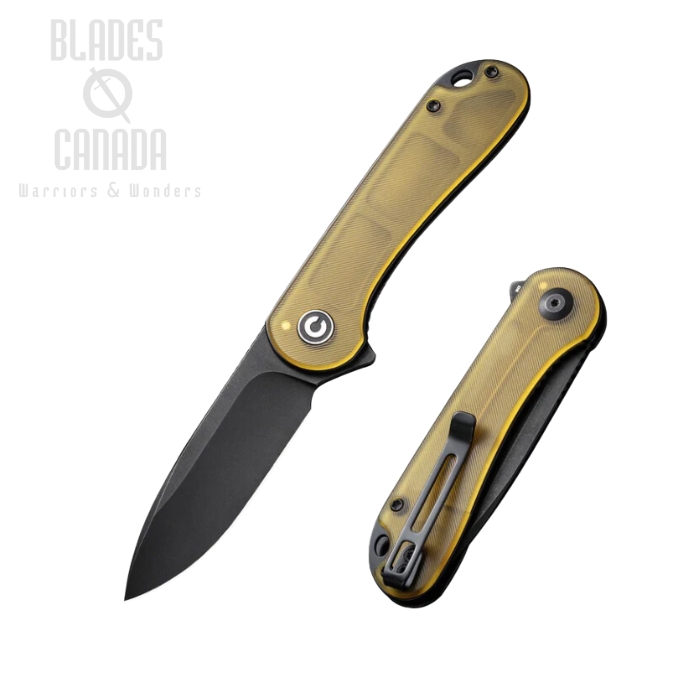 (image for) CIVIVI Elementum Flipper Folding Knife, D2, G10 Black, 907A