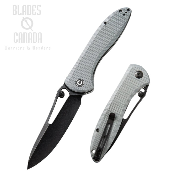 CIVIVI Picaro Folding Knife, D2 Steel, G10 Gray, C916C