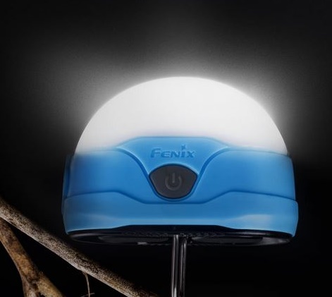 Fenix CL20R Compact Rechargeable Lantern Blue - 300 Lumens - Click Image to Close