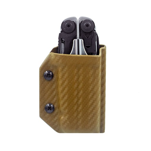 Clip & Carry Kydex Sheath for Leatherman Surge - Gold Pattern - Click Image to Close