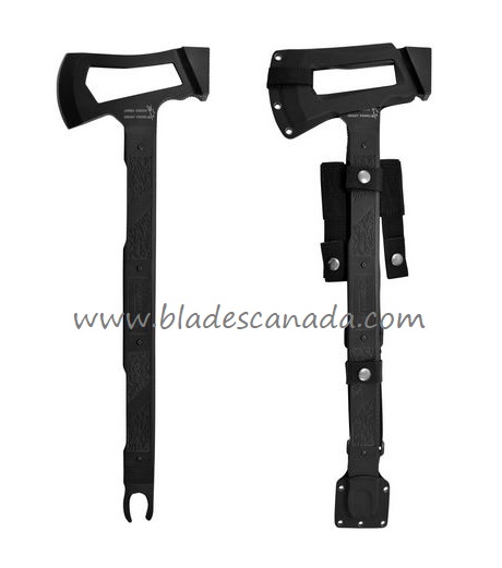 Camillus 19243 CRASH Breaching Tool Axe, GFN Black, CM19243