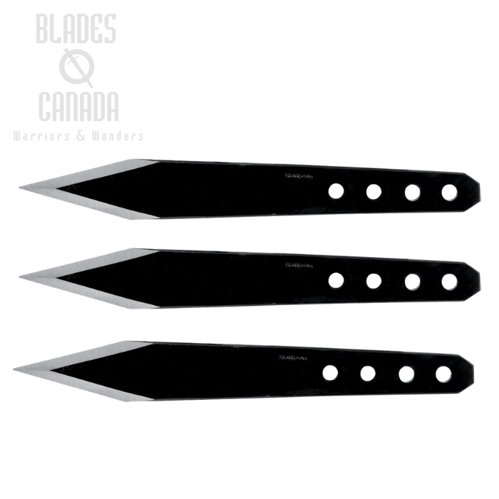 Condor Half Spin Throwing Knives, Triple Set, 1075 Carbon, CTK1003-11.8HC