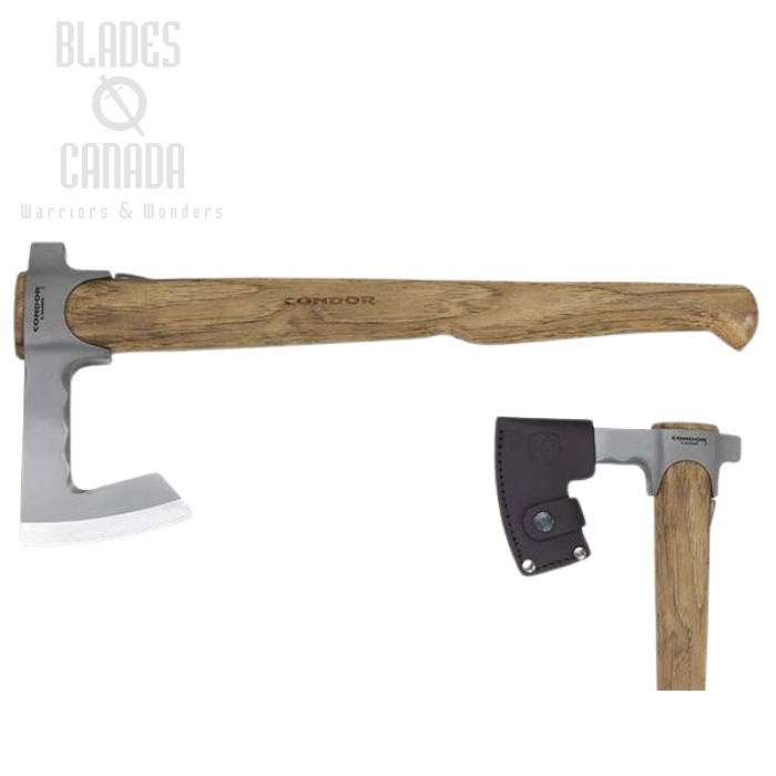 Condor Travelhawk Axe, 1060 Carbon, Hickory, CTK104-1.87