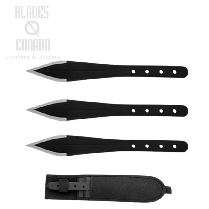 Condor Dismissal Throwing Knives, Triple Set, 1075 Carbon, CTK1303-12HC