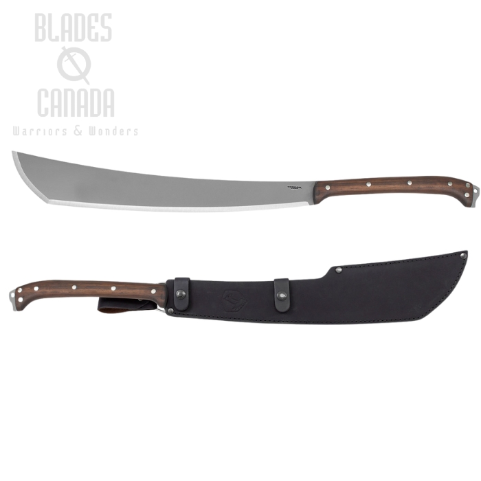 Condor Makara Machete, 1075 Carbon, Leather Sheath, CTK2808-18.75