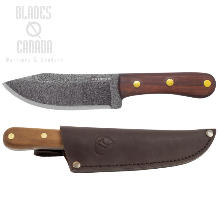 Condor Mini Hudson Bay Fixed Blade Knife, 1075 Carbon, CTK2816-4.9HC