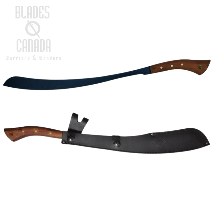 Condor Parang Machete, 1075 Carbon, Hardwood, Leather Sheath, CTK412-17HCS
