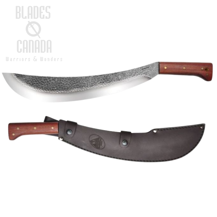 Condor Engineer Bolo Machete, 1075 Carbon, Hardwood, Leather Sheath, CTK417-15HC