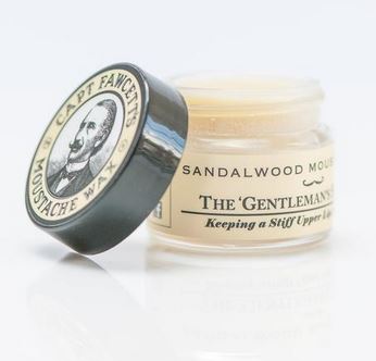 Captain Fawcett Sandalwood Moustache Wax - 15ml - Click Image to Close