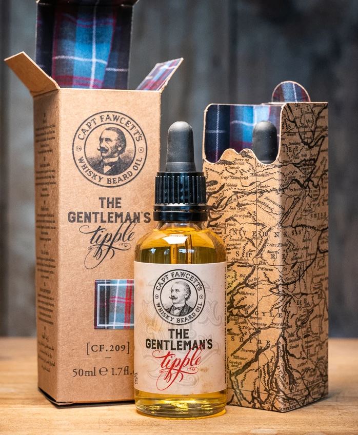 Captain Fawcett Whisky Beard Oil - 50mL