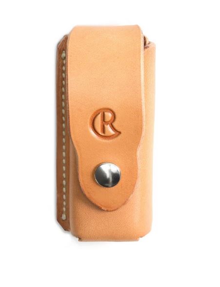 Chris Reeve Belt Sheath for Sebenzas, Tan Leather - Click Image to Close