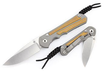 Chris Reeve Large Inkosi Framelock Folding Knife, CPM MagnaCut, Natural Micarta, LIN-1014