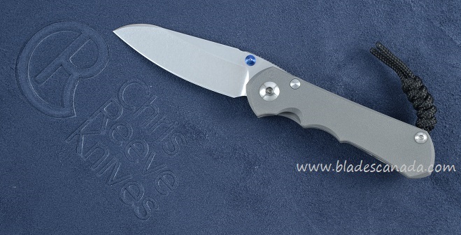 Chris Reeve Small Inkosi Insingo Framelock Folding Knife, S45VN, Titanium - Click Image to Close