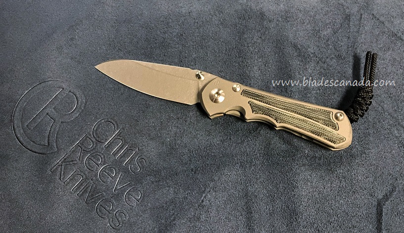 Chris Reeve Small Inkosi Insingo Framelock Folding Knife, S35VN, Micarta Black - Click Image to Close