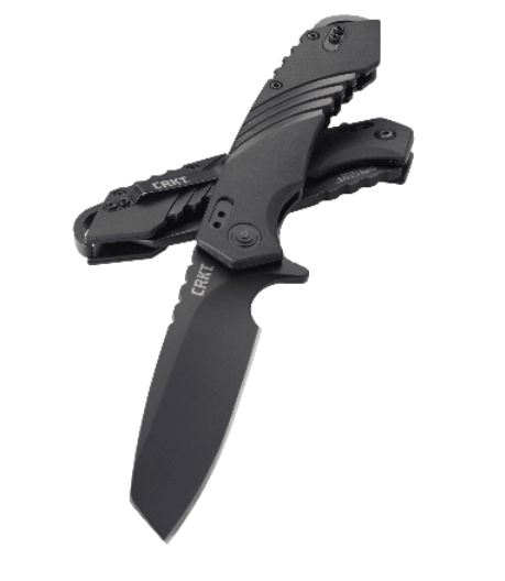 CRKT Directive Tanto Flipper Folding Knife, GFN Black, CRKT1062