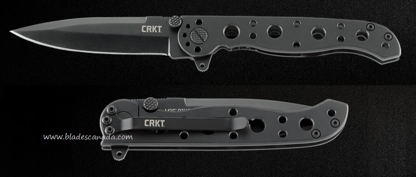 CRKT Carson Framelock Flipper Knife, Spear Point Blade, M16-01KS
