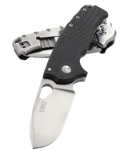CRKT Batum Compact Framelock Folding Knife, G10 Black, CRKT5451