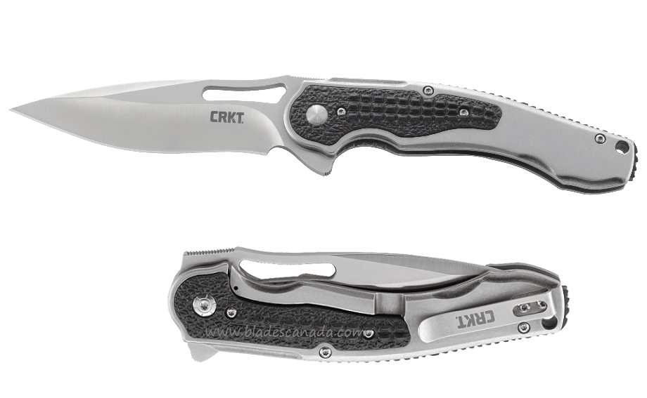 CRKT Carnufex Framelock Flipper Knife, GFN Black, CRKT5480 - Click Image to Close