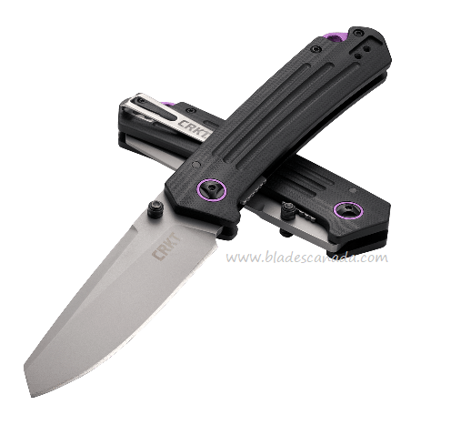 CRKT Montosa Folding Knife, G10 Black, CRKT7115