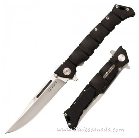 Cold Steel Medium Luzon Folding Knife, GFN Black, 20NQL