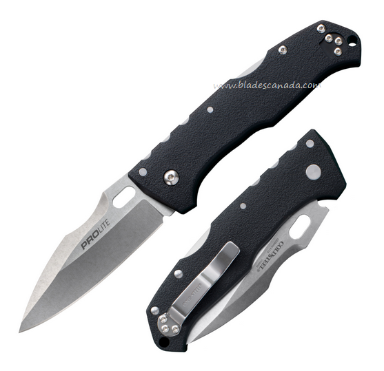Cold Steel Pro Lite Sport Folding Knife, 4116 Steel, GFN Black, CS20NU