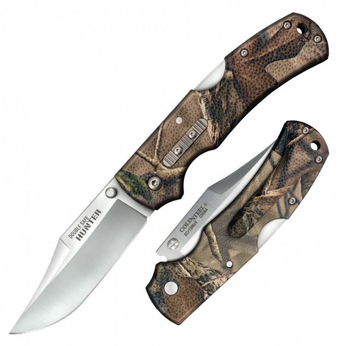 Cold Steel Double Safe Hunter Folding Knife, GFN Camo, 23JD - Click Image to Close