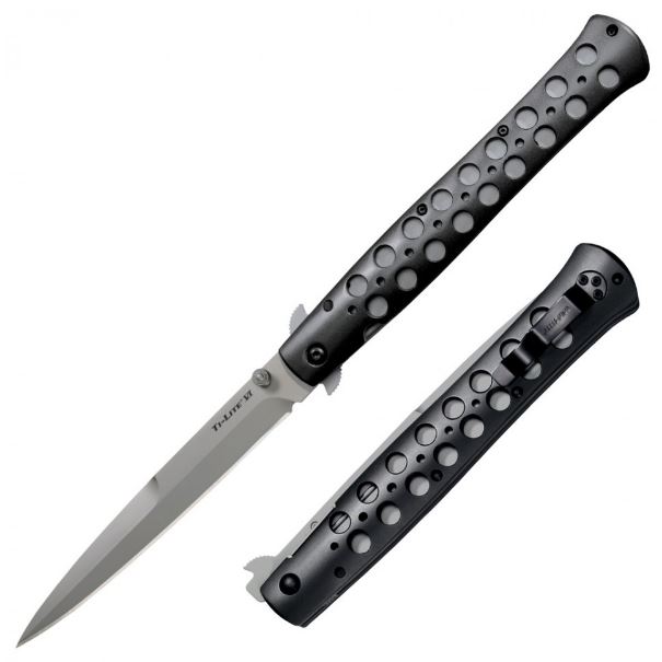 Cold Steel Ti-Lite Folding Knife, S35VN, Aluminum, 26B6