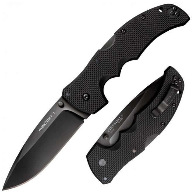 Cold Steel Recon 1 Folding Knife, S35VN Spear Point, 27BS