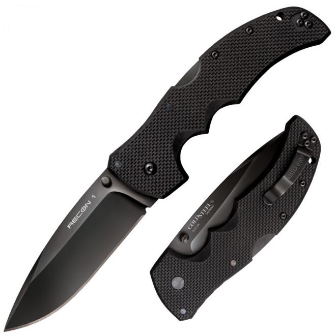 Spyderco FB23SBBK Aqua Salt Lightweight SpyderEdge Knife, Black