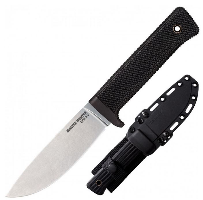 Cold Steel Master Hunter Fixed Blade Knife, CPM 3V, Secure-Ex Sheath, 36CB