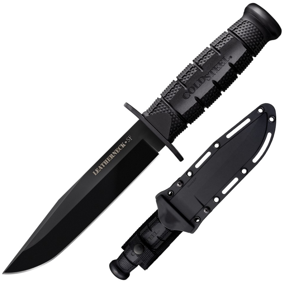 Cold Steel Leatherneck SF Fixed Blade Knife, D2 Steel, Hard Sheath, 39LSFC - Click Image to Close