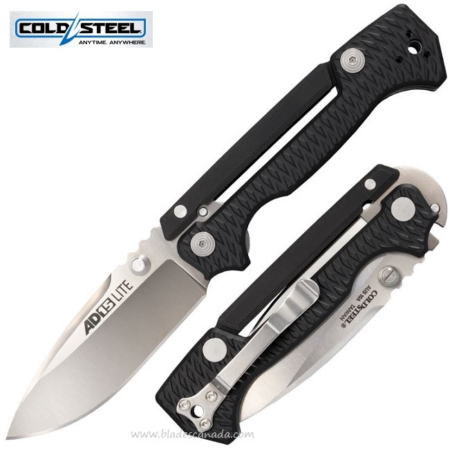 Cold Steel AD-15 Lite Folding Knife, AUS 10A, 58SQL - Click Image to Close