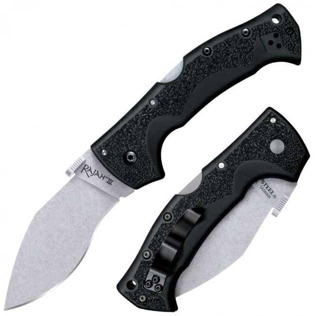 Cold Steel Rajah 3 Folding Knife, AUS 10A, 62JM - Click Image to Close