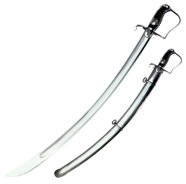 Cold Steel 1796 British Light Cavalry Saber, 1055 Carbon Steel, 88SS