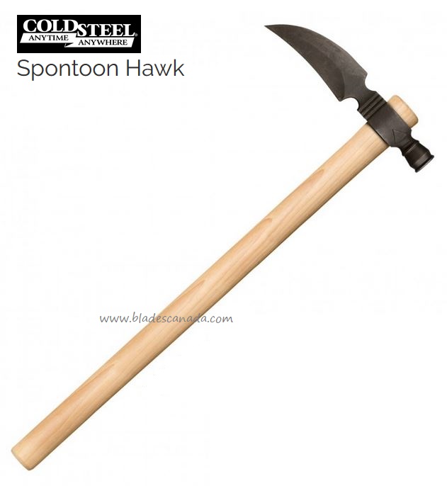 Cold Steel Spontoon Hawk Axe, 1055 Carbon, 90AWA - Click Image to Close