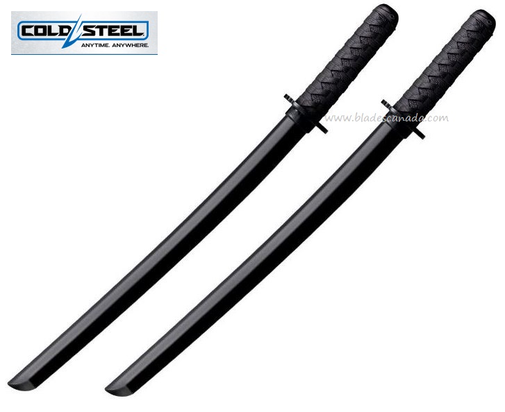 Cold Steel Wakizashi Bokken Trainer, Polypropylene, 92BKKB (Sold in Pairs)